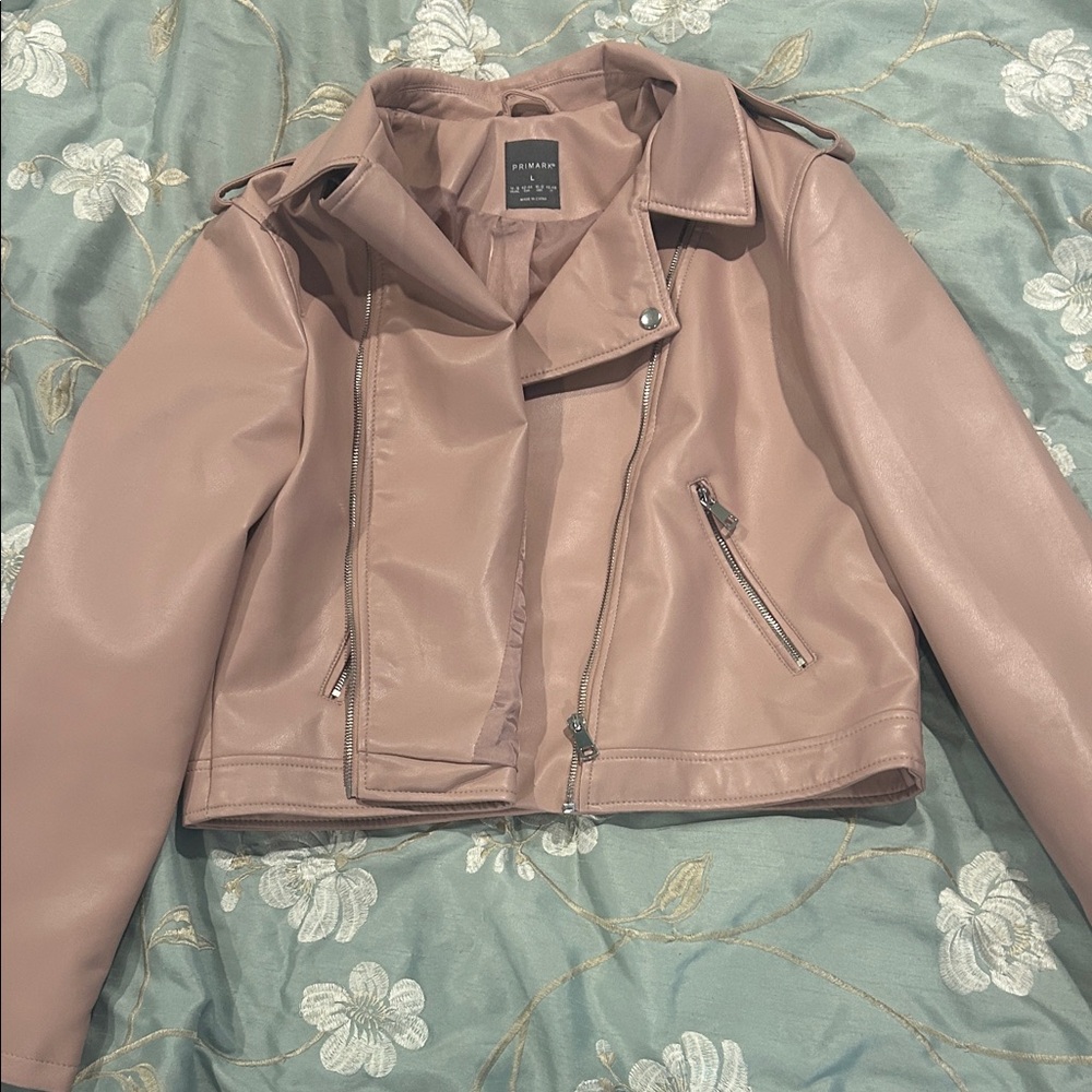 Primark Blush Leather Jacket